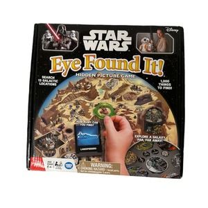 Disney Star Wars Eye Found It Hidden Picture Board Game Hasbro Complete